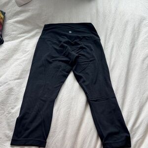 lululemon align crop Black Leggings 6